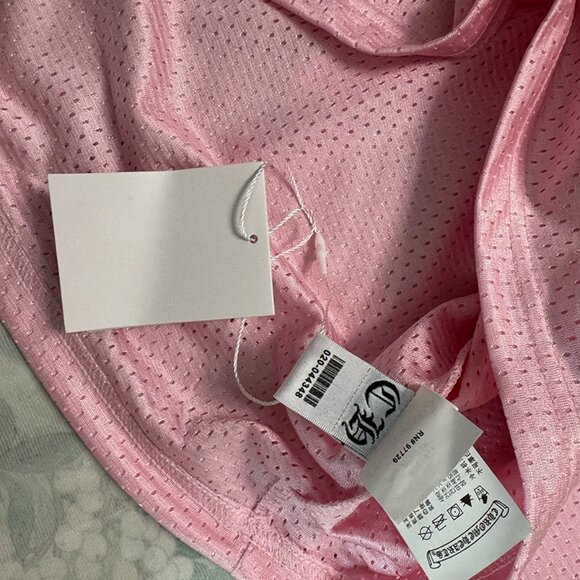 Chrome Hearts Love You Mesh Jersey Long Sleeve Pink - Picture 4 of 6